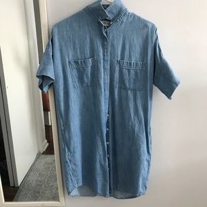 Madewell Denim Shirt Dress